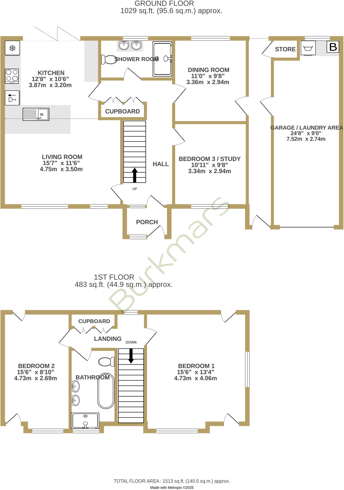 Golden Crescent, Everton, Lymington, Hampshire, SO41 floorplan
