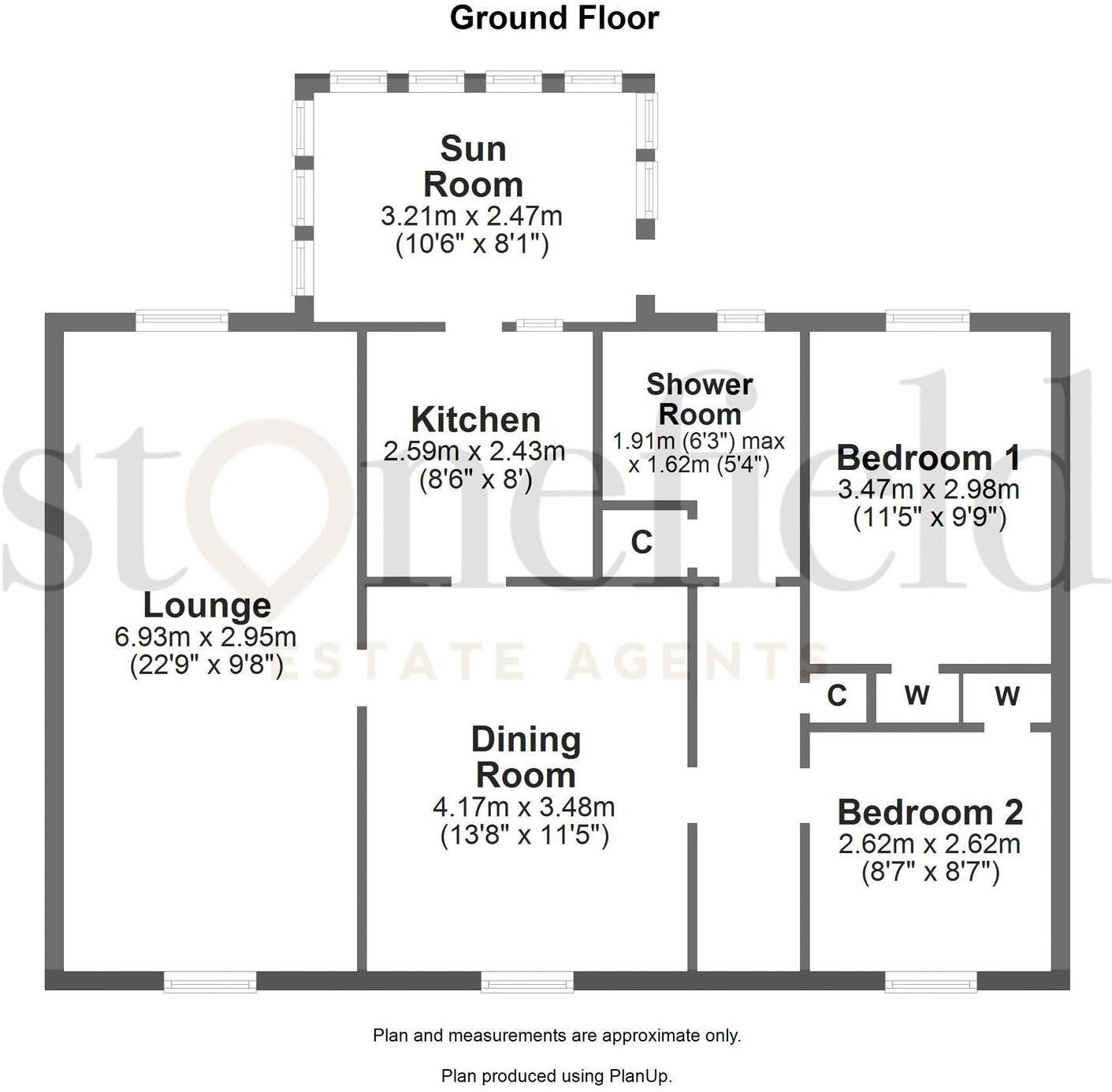 1, Fullarton Place, Loans, KA10 floorplan