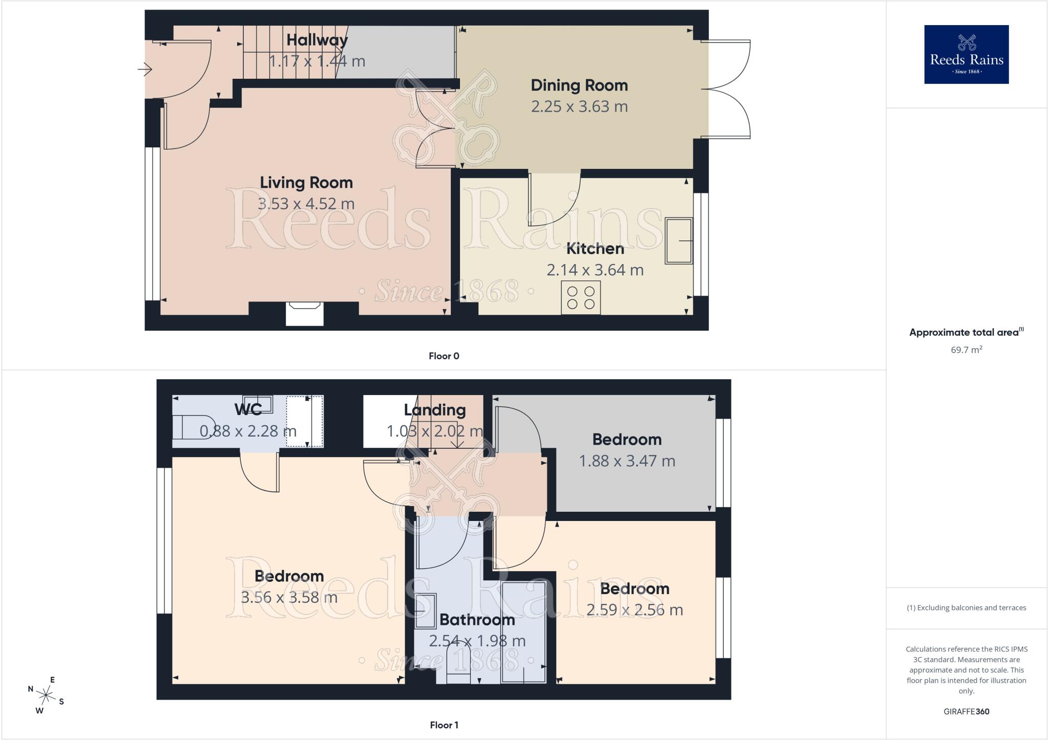 Old School Lane, Almondbury, Huddersfield, West Yorkshire, HD5 floorplan
