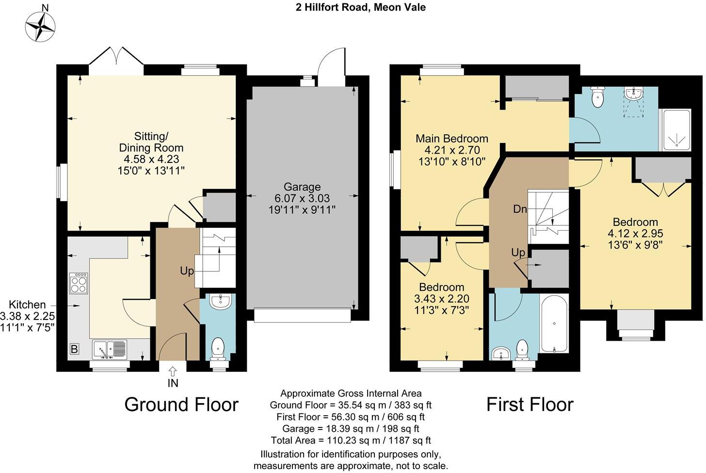 Hillfort Road, Meon Vale, Stratford-upon-Avon floorplan