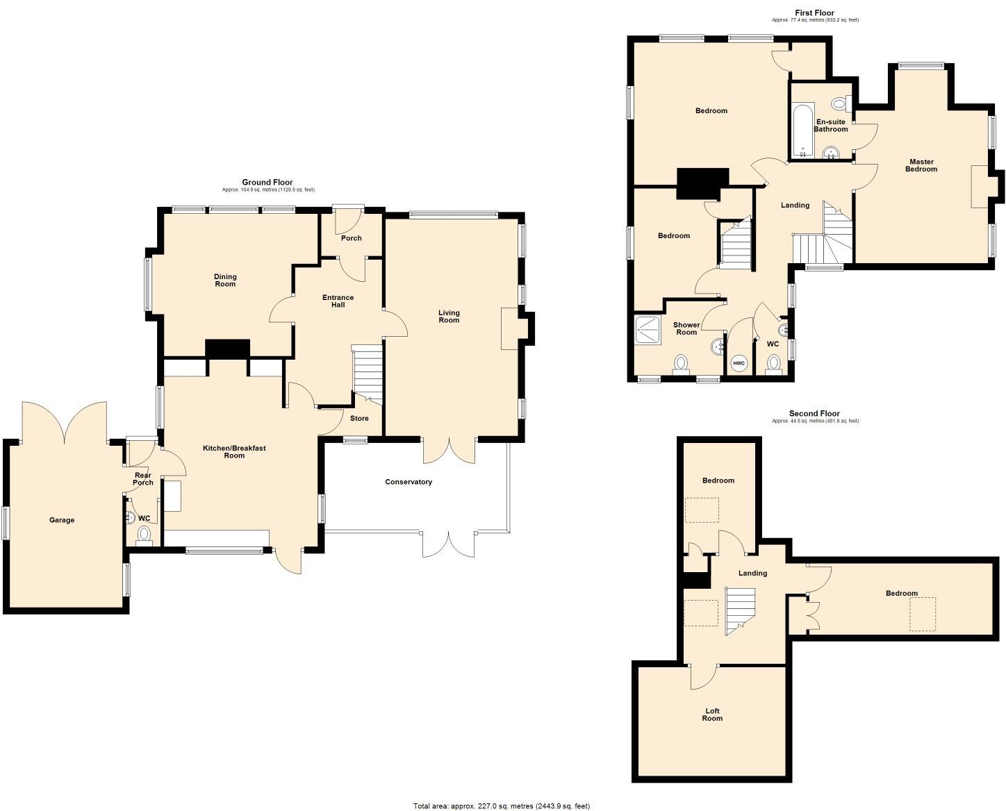 Ledbury Road, Ross-on-Wye, HR9 floorplan