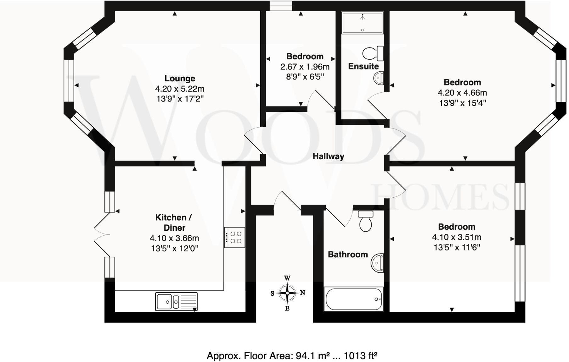 Adelphi Road, Seapoint, TQ4 floorplan