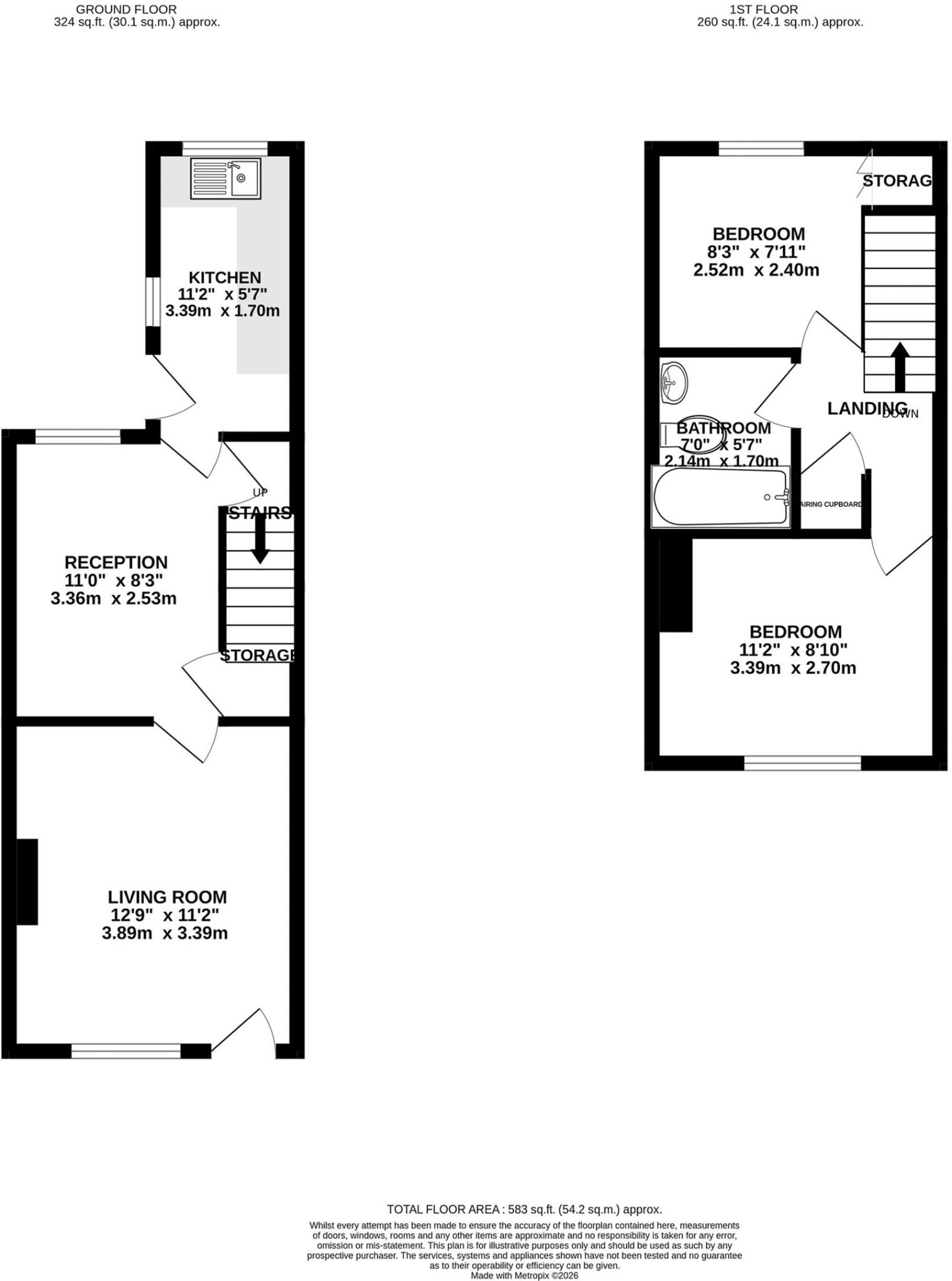 Silverdale Road, Nottingham, NG7 floorplan