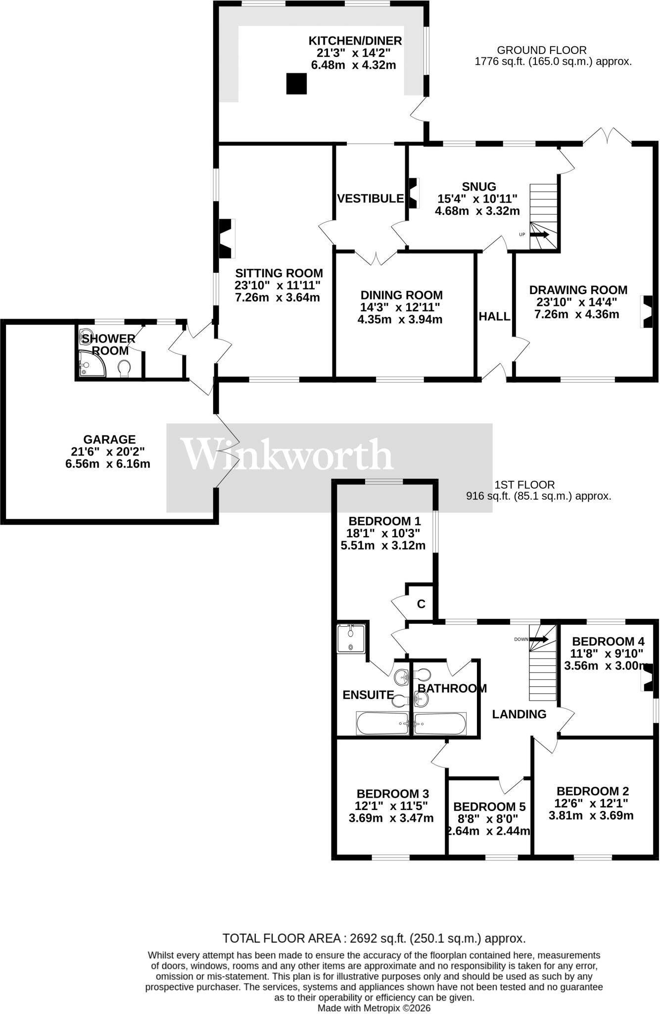 The Street, Surlingham, Norwich, Norfolk, NR14 floorplan