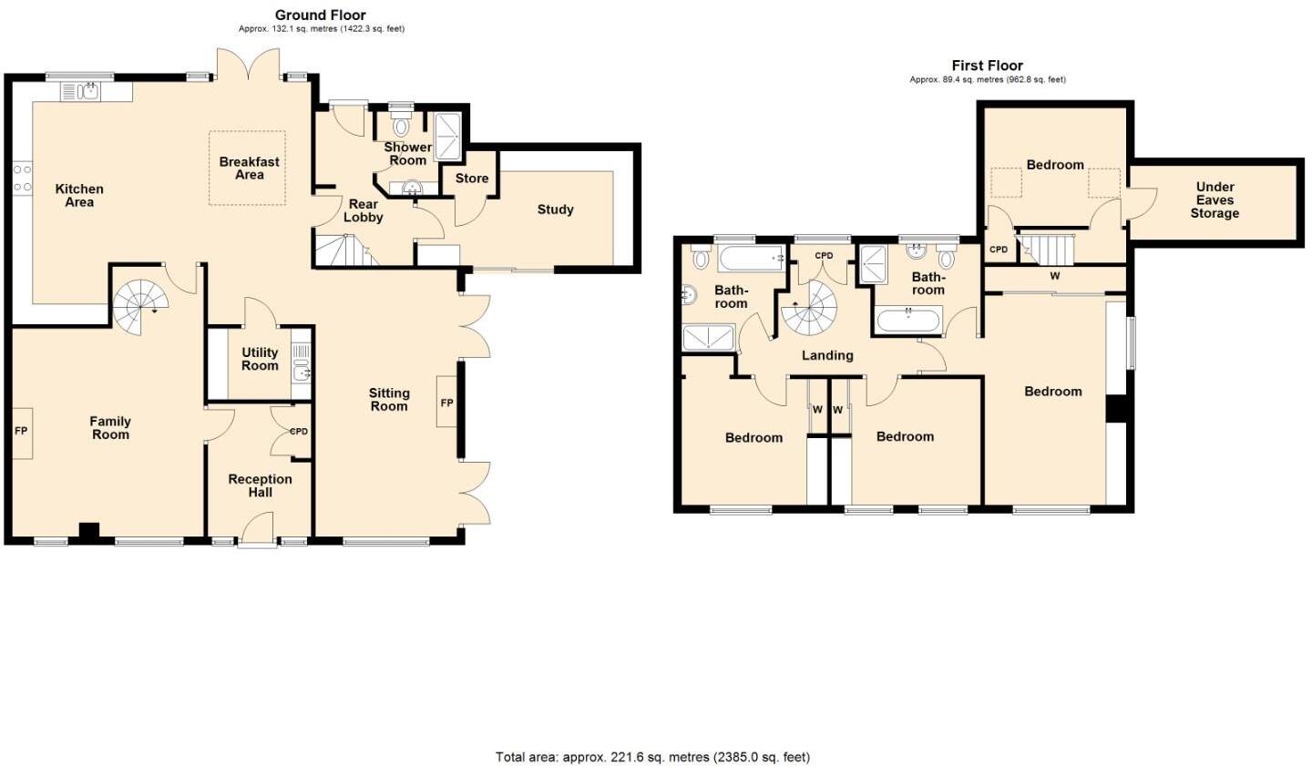 Bascote Rise, Southam floorplan