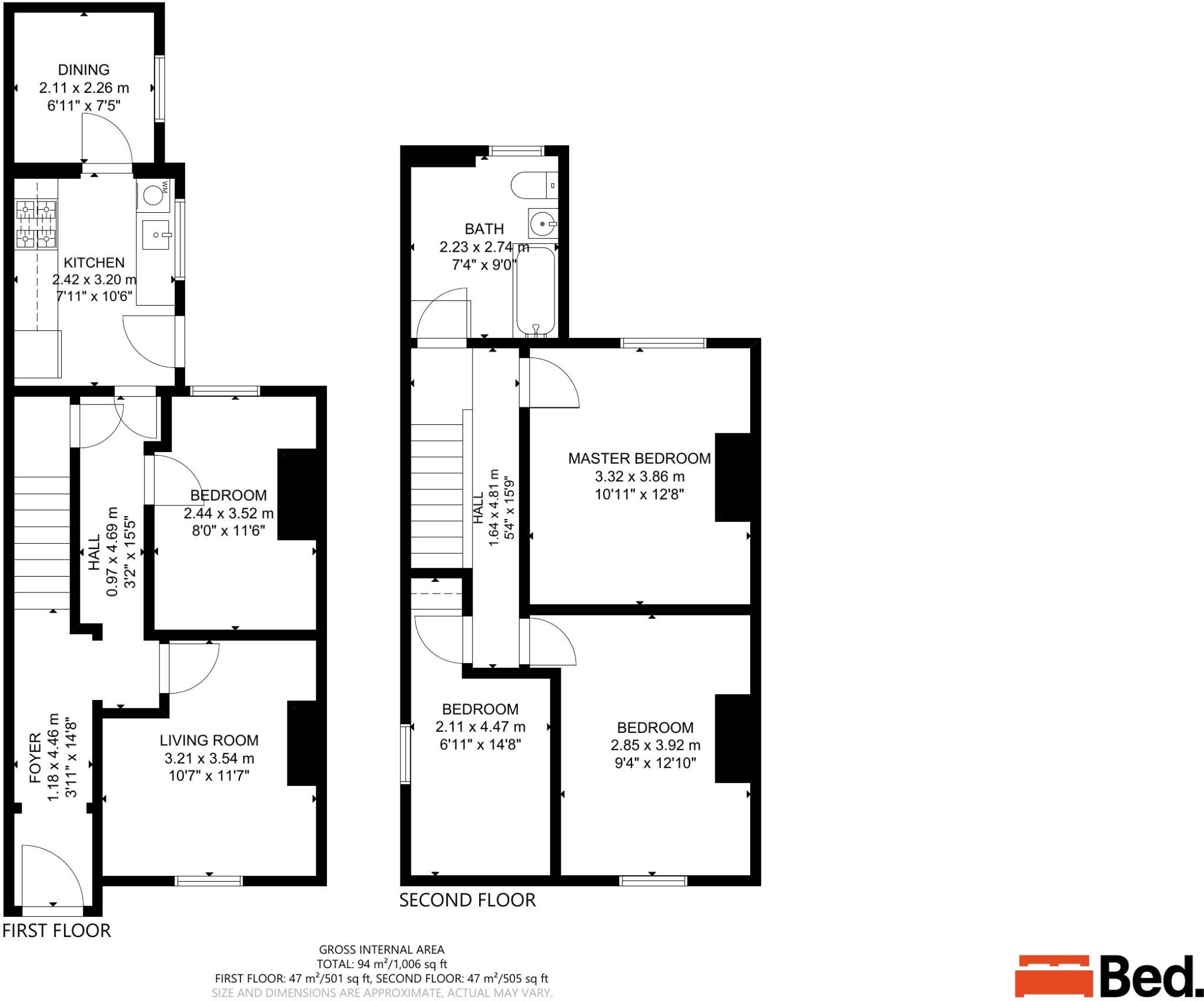 Garden Lane, Chester floorplan