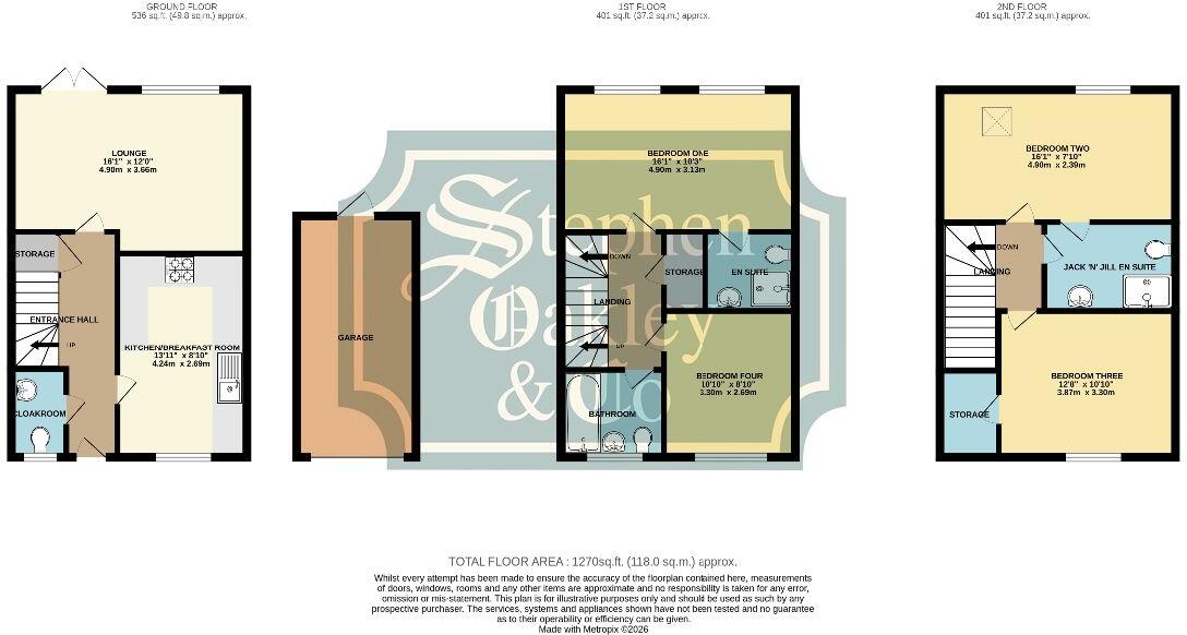 Flaxlands Row, Olney floorplan