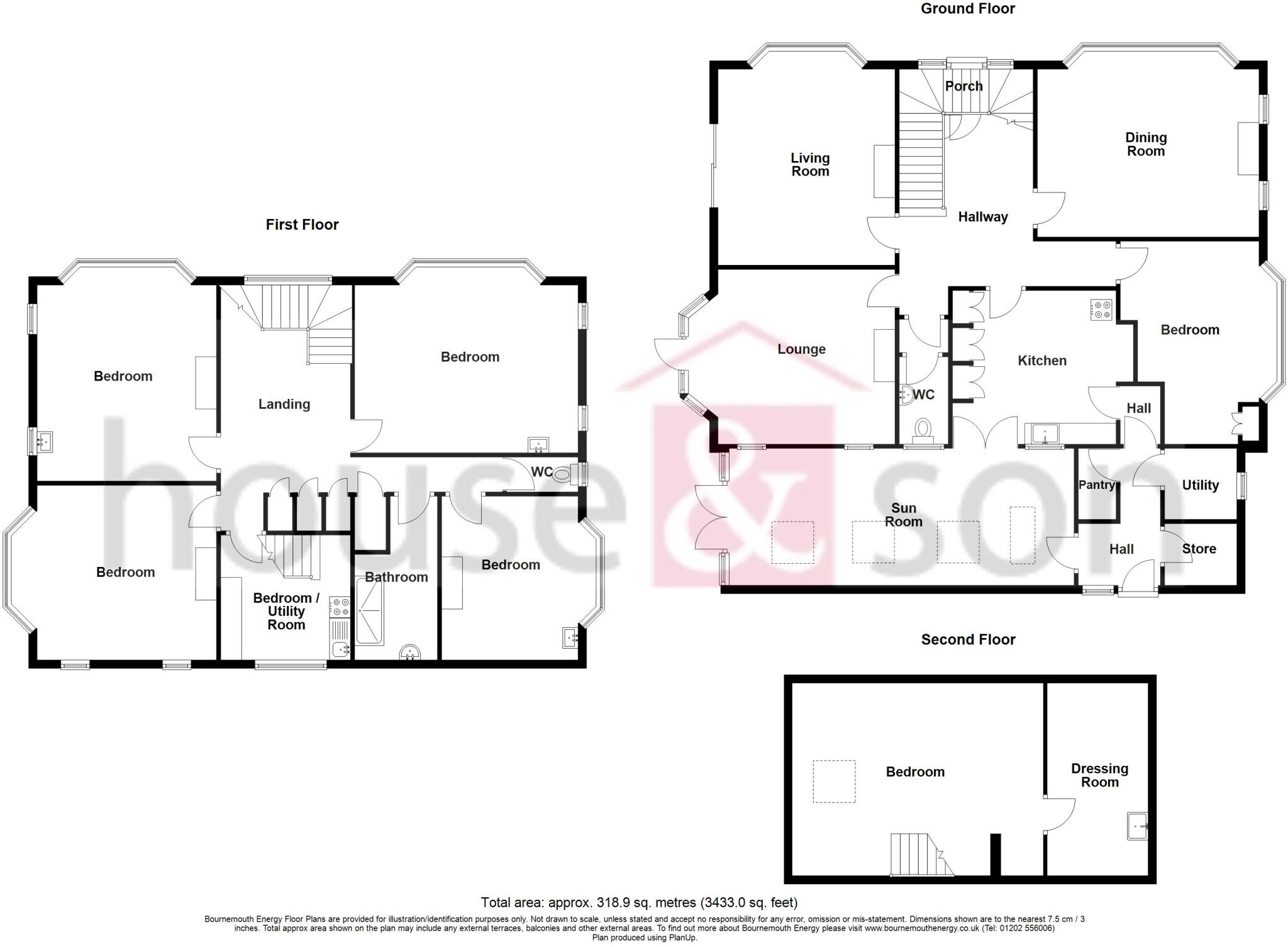 Talbot Avenue, Bournemouth floorplan