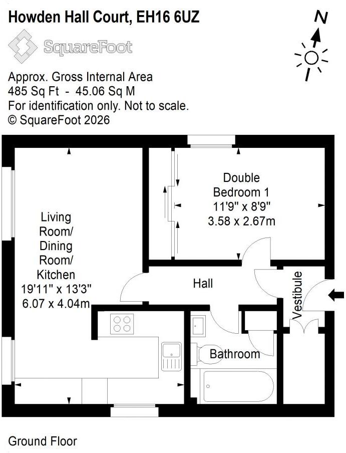 29/1 Howdenhall Court, Edinburgh, EH16 6UZ floorplan