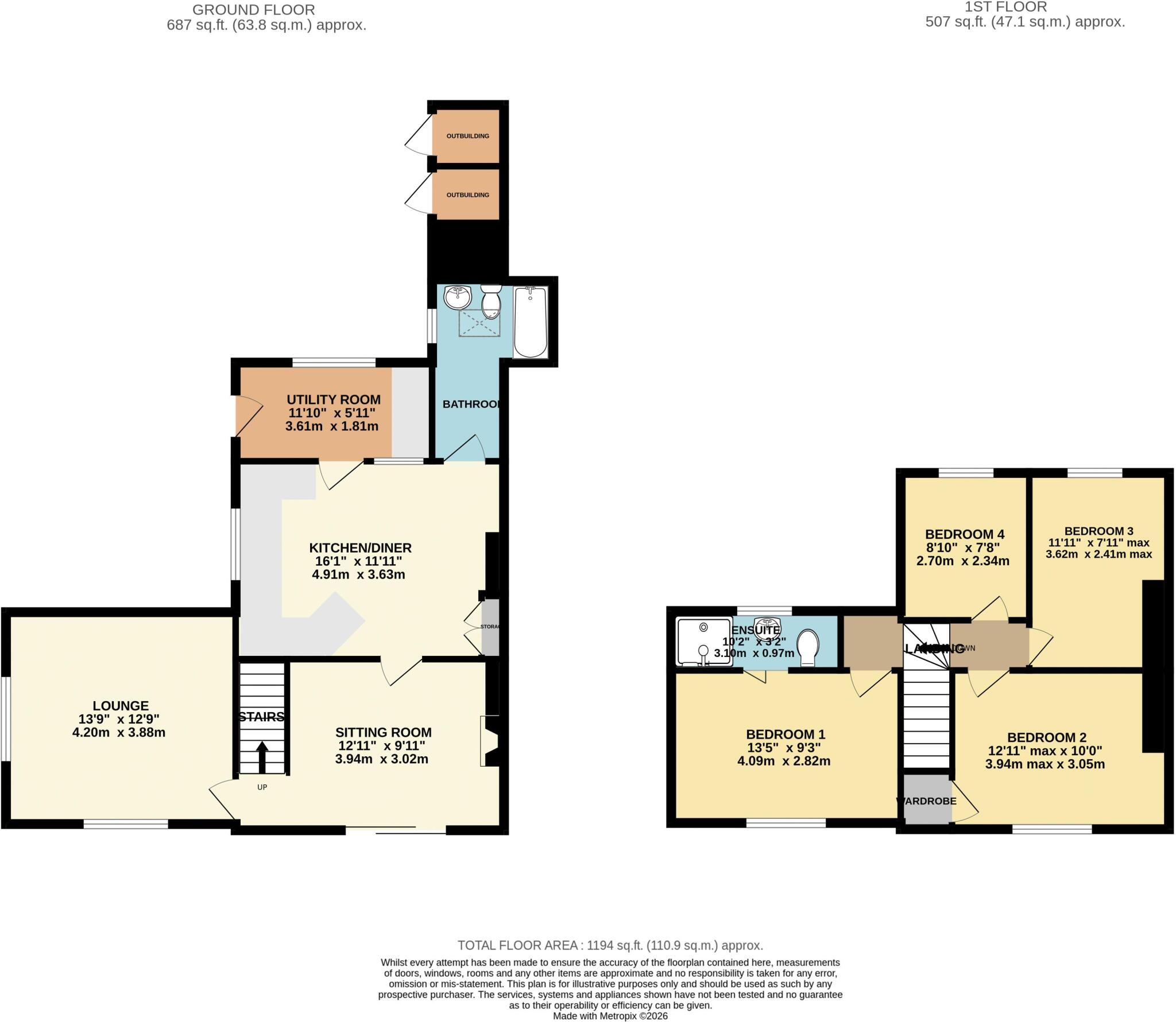 Kexby Road, Glentworth, Gainsborough floorplan