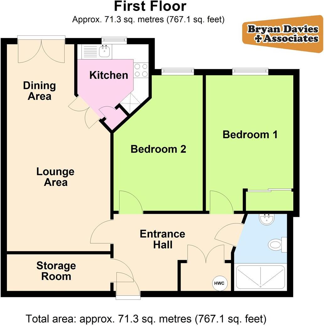 Abbey Road, Rhos On Sea, Colwyn Bay floorplan