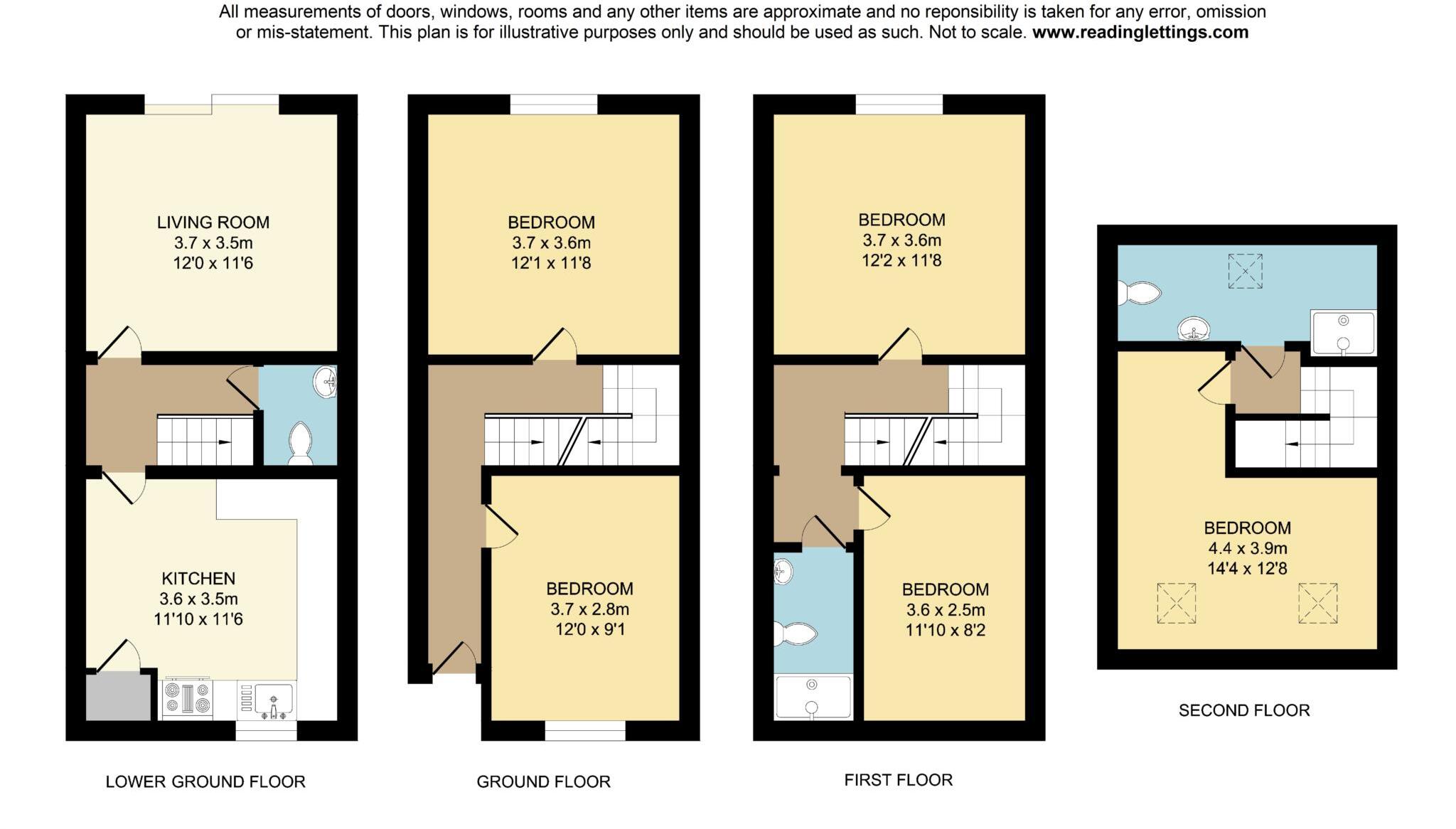 Addington Road, Reading floorplan