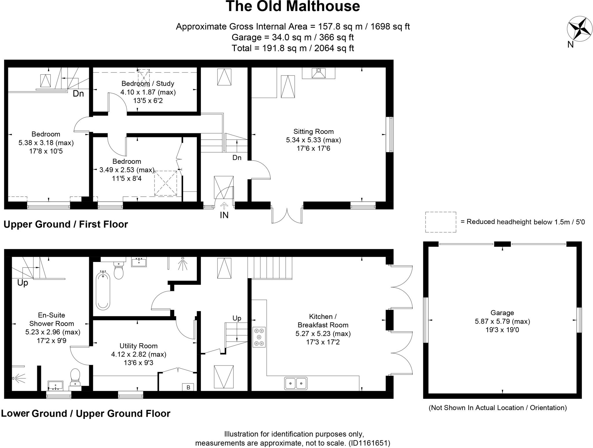 High Street, Burbage, Marlborough, SN8 floorplan