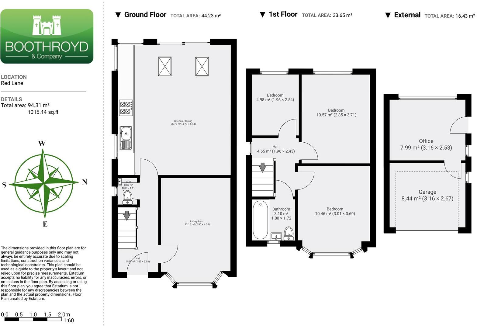 Red Lane, Kenilworth floorplan