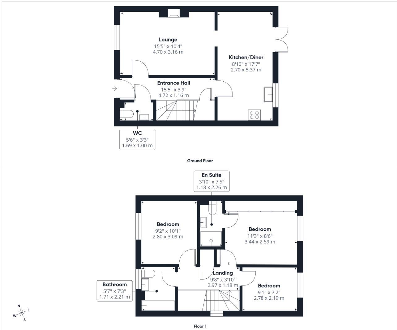 Crown House Close, Thetford floorplan