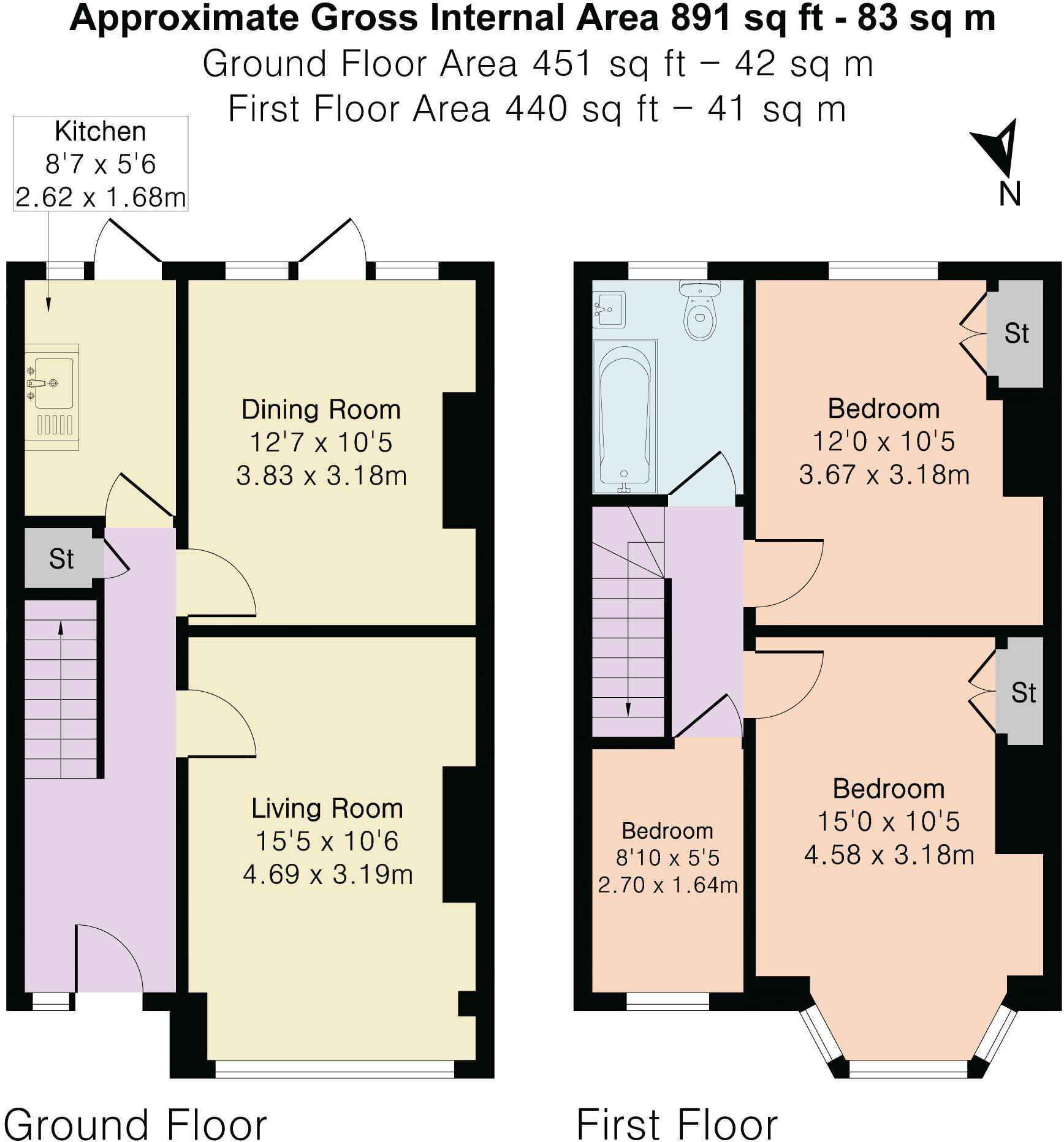Links Road, Tooting, Merton, London floorplan