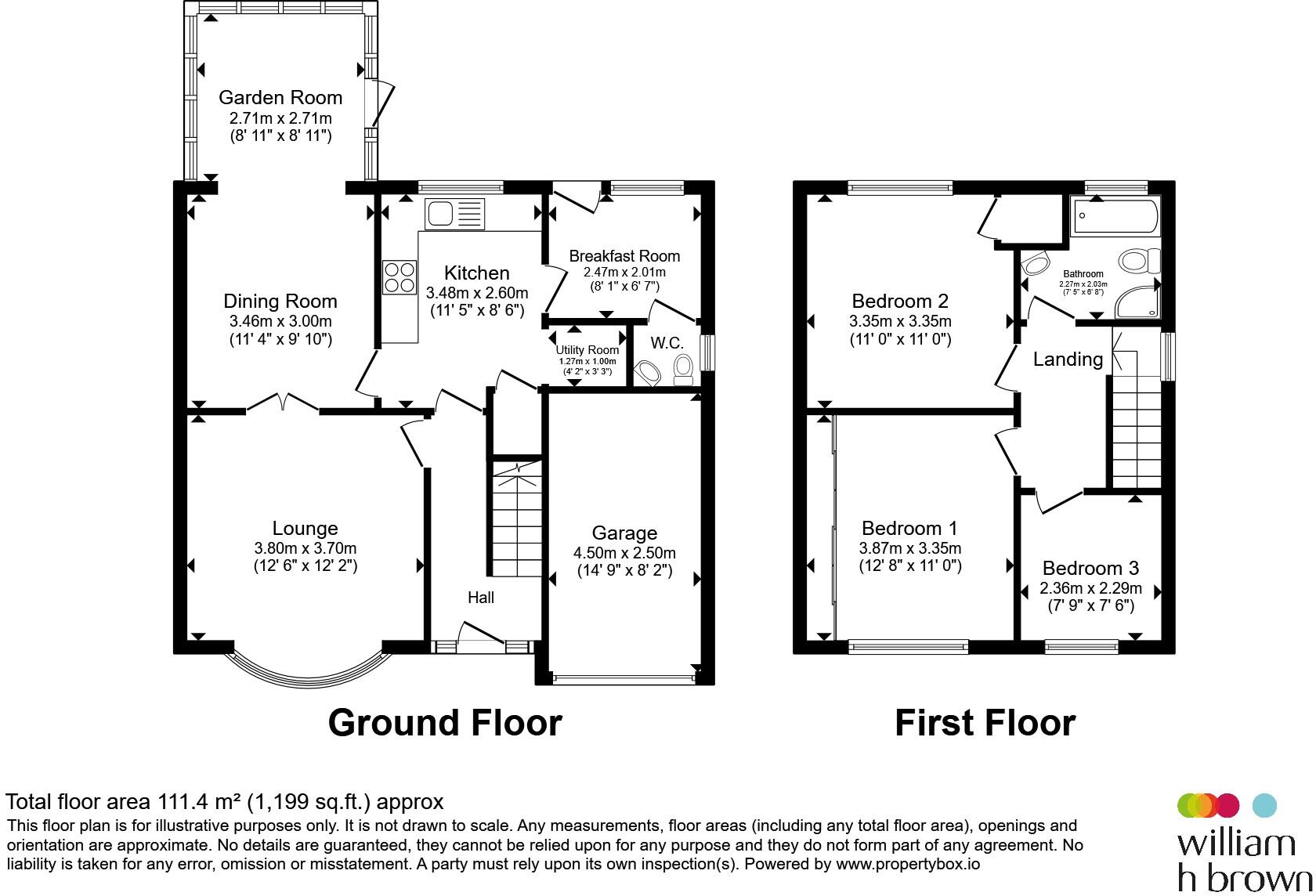 Mayfair Drive, Spalding floorplan
