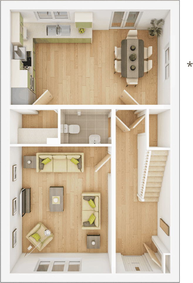 Sandringham Way,
Off London Road,
Sleaford, 
Lincolnshire,
NG34 6AE
 floorplan