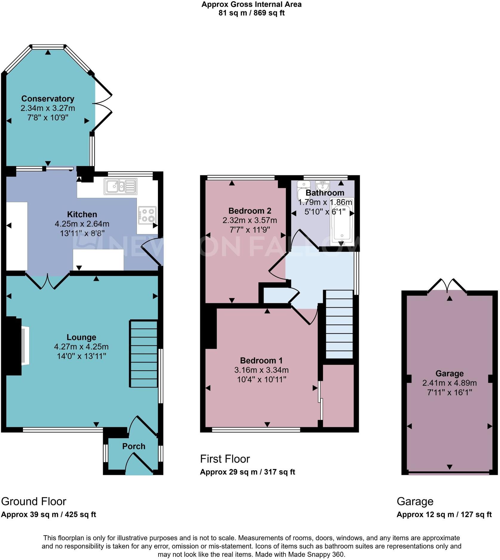 St. Denys Crescent, Ibstock, LE67 floorplan