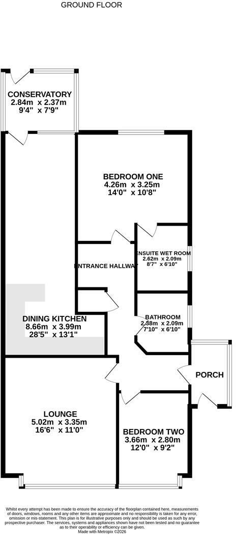 Ribchester Road, Lytham St. Annes floorplan