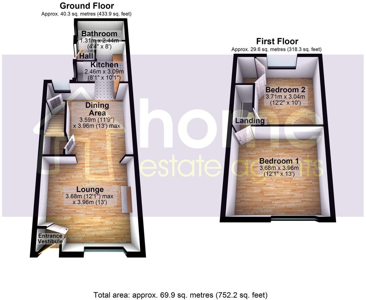 King Street, Mossley floorplan