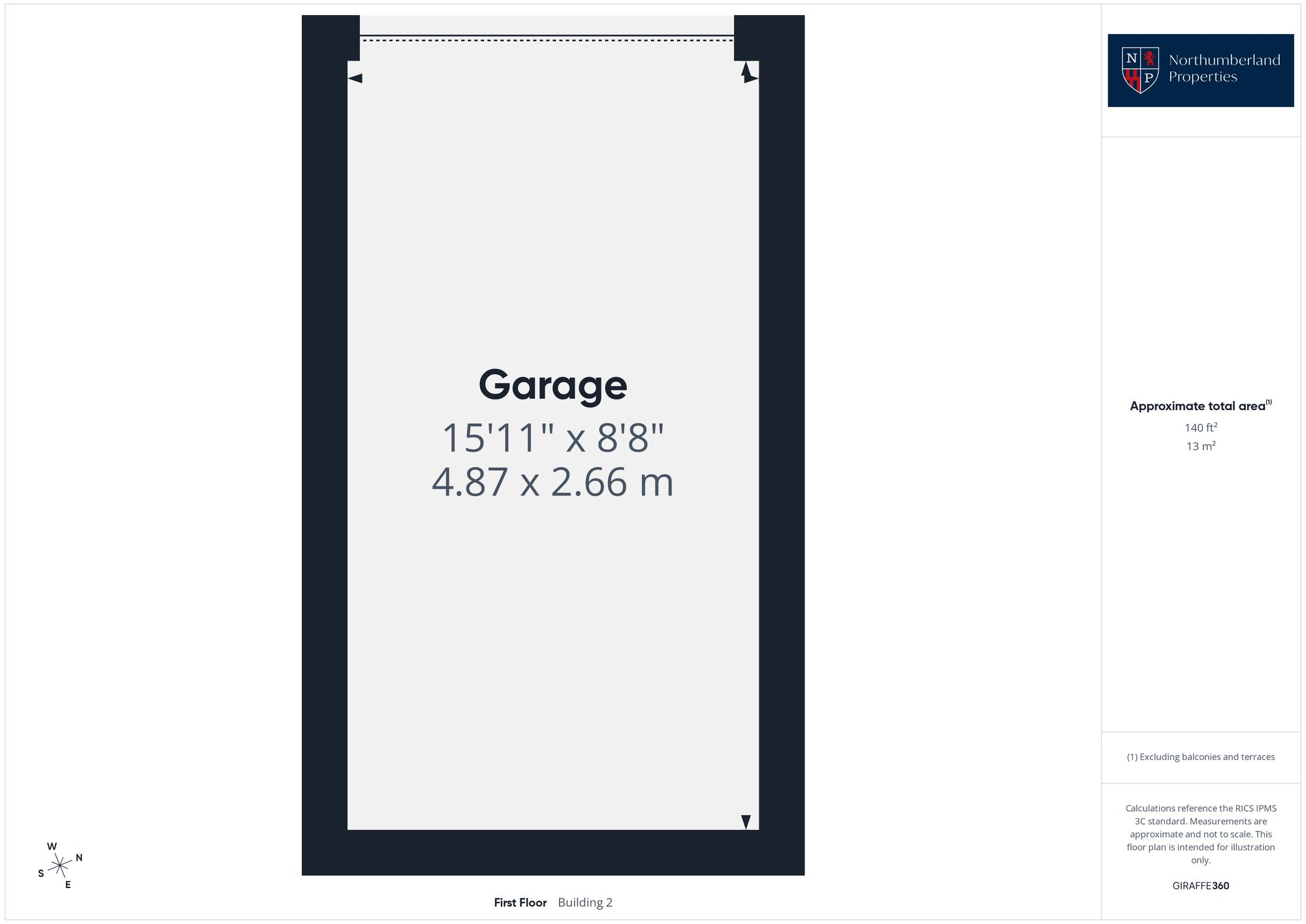 Belle Vue Gardens, Alnwick, NE66 floorplan