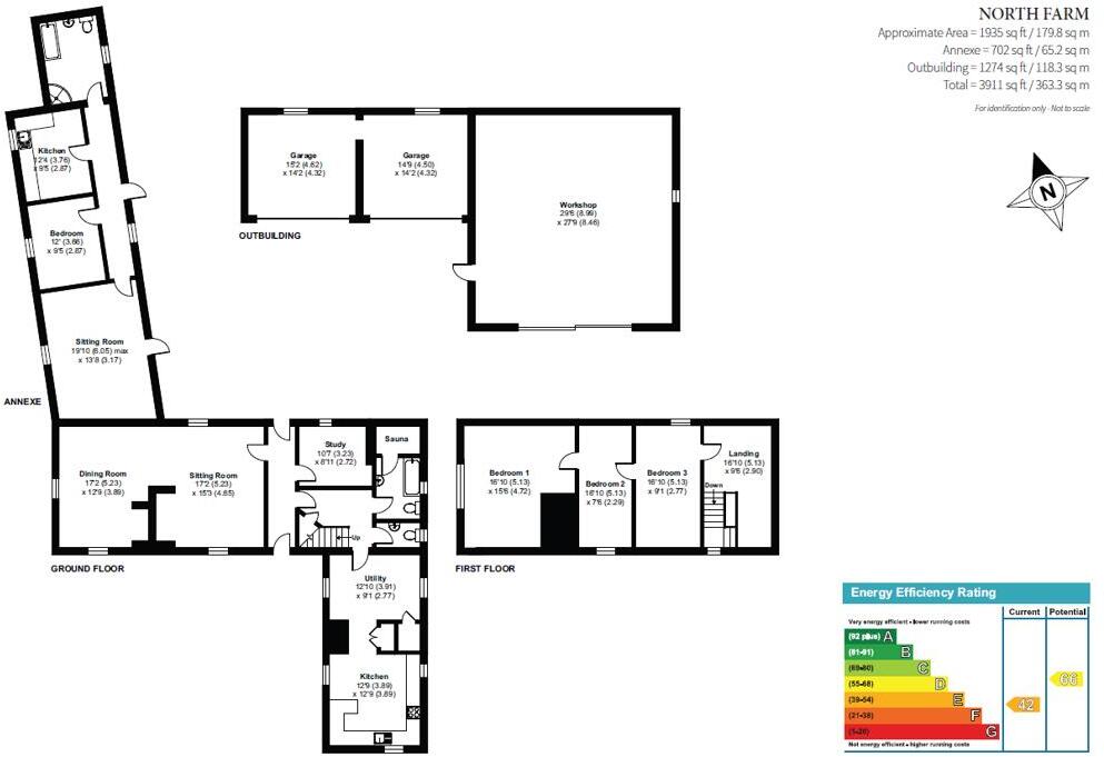 North Farm, Crow Lane, Reed, Royston, Hertfordshire, SG8 8AE floorplan