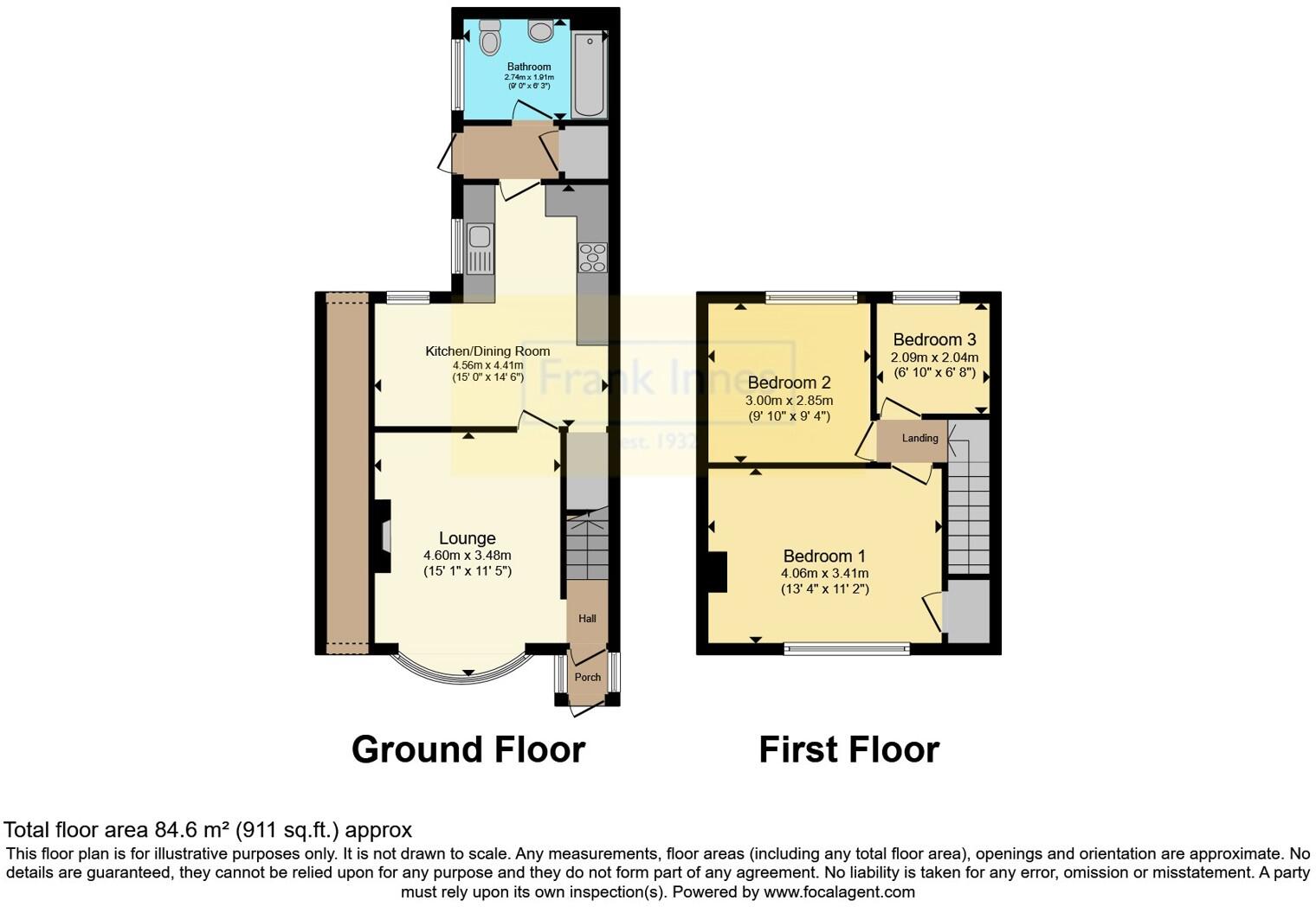 Tunstall Crescent, Leicester, Leicestershire, LE4 floorplan