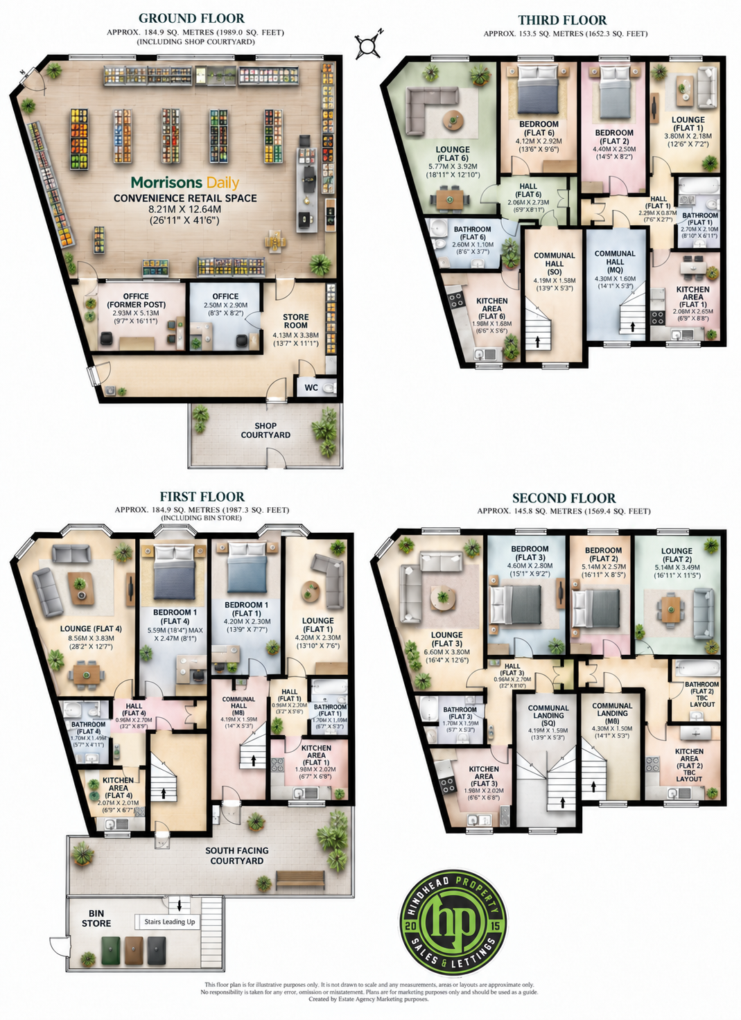 Southside Street, The Barbican floorplan