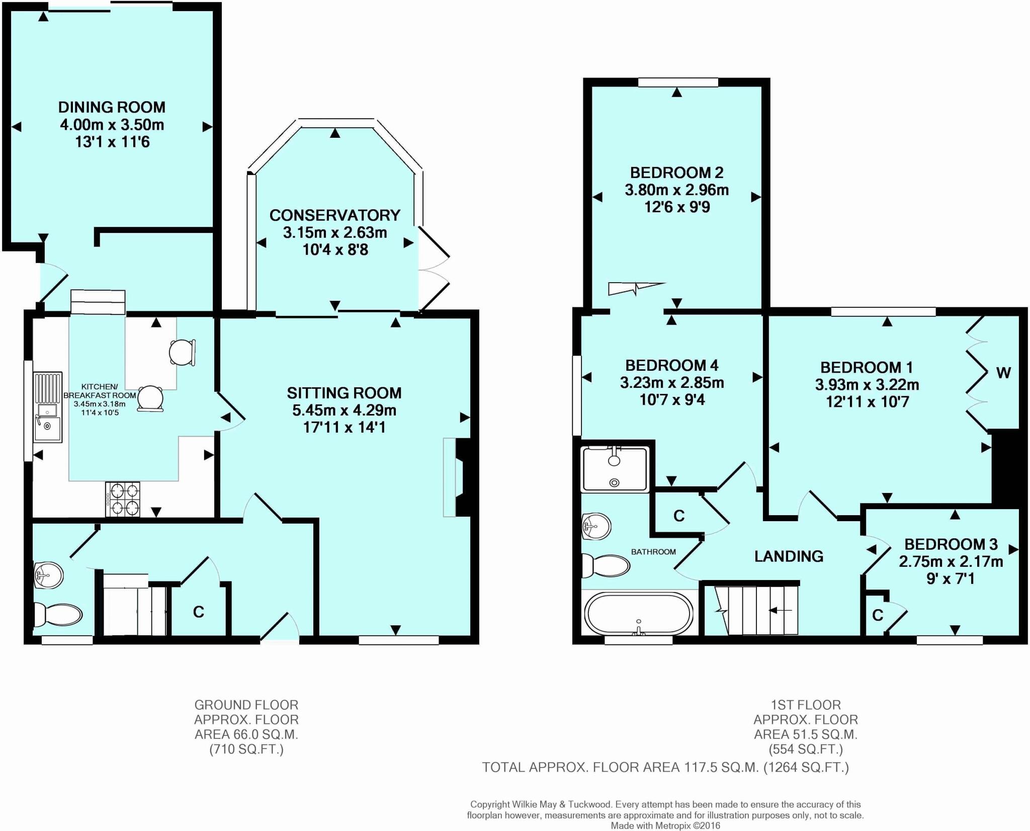 Blackdown Road, Wellington floorplan