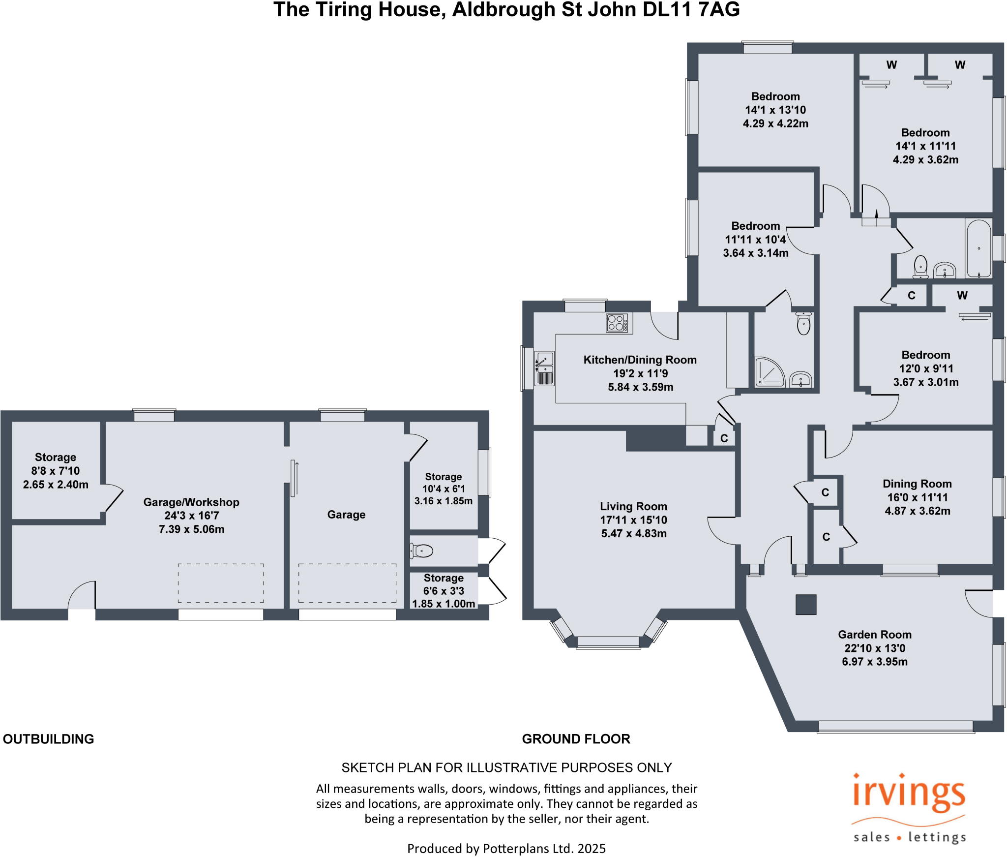 Aldbrough St John floorplan