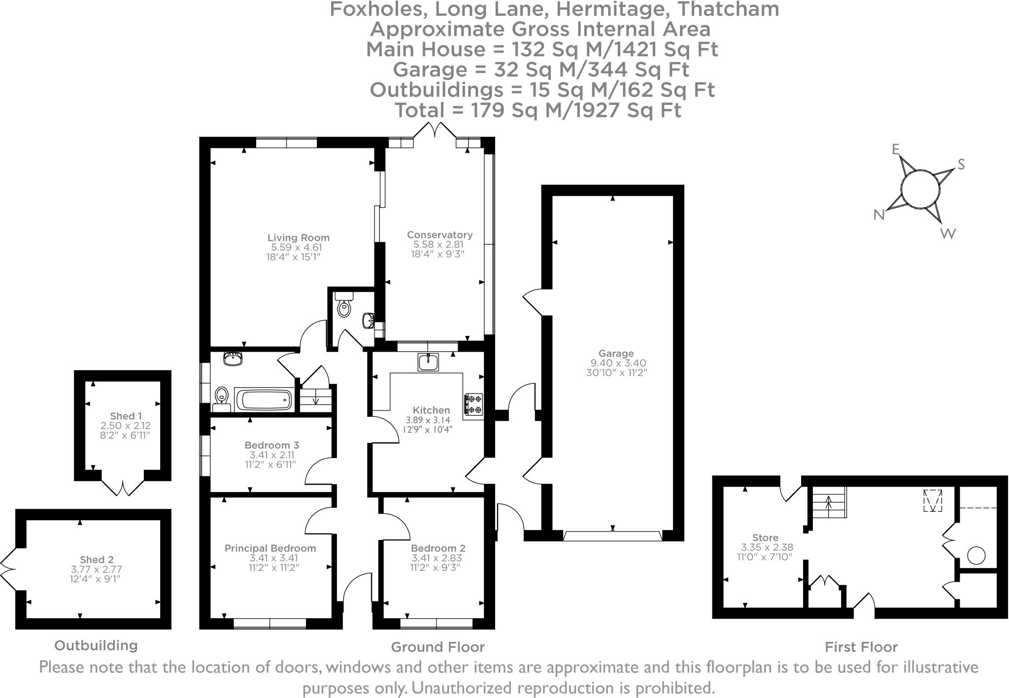 Long Lane, Hermitage, Thatcham, Berkshire, RG18 floorplan