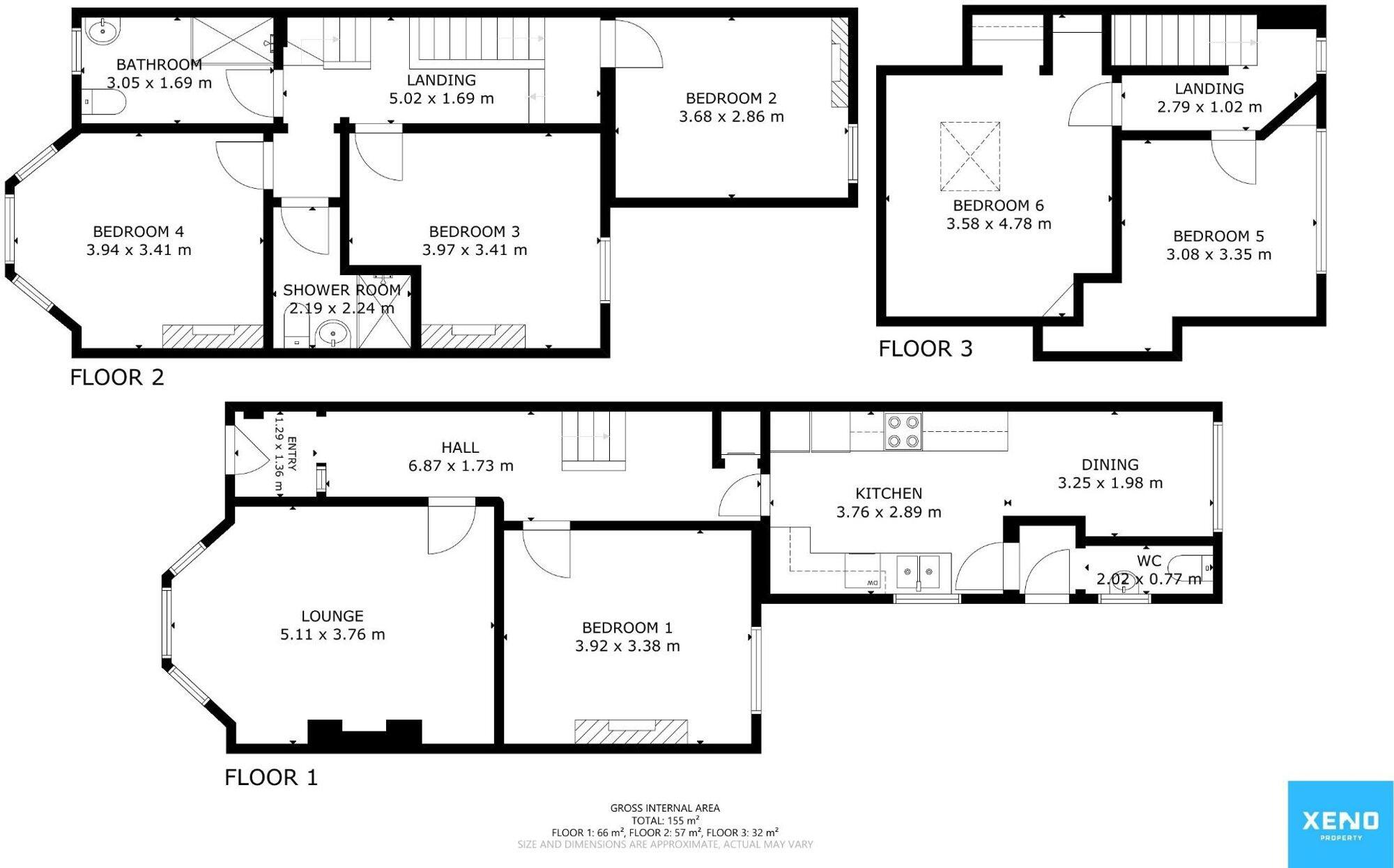 Brynland Avenue, Bristol, BS7 floorplan