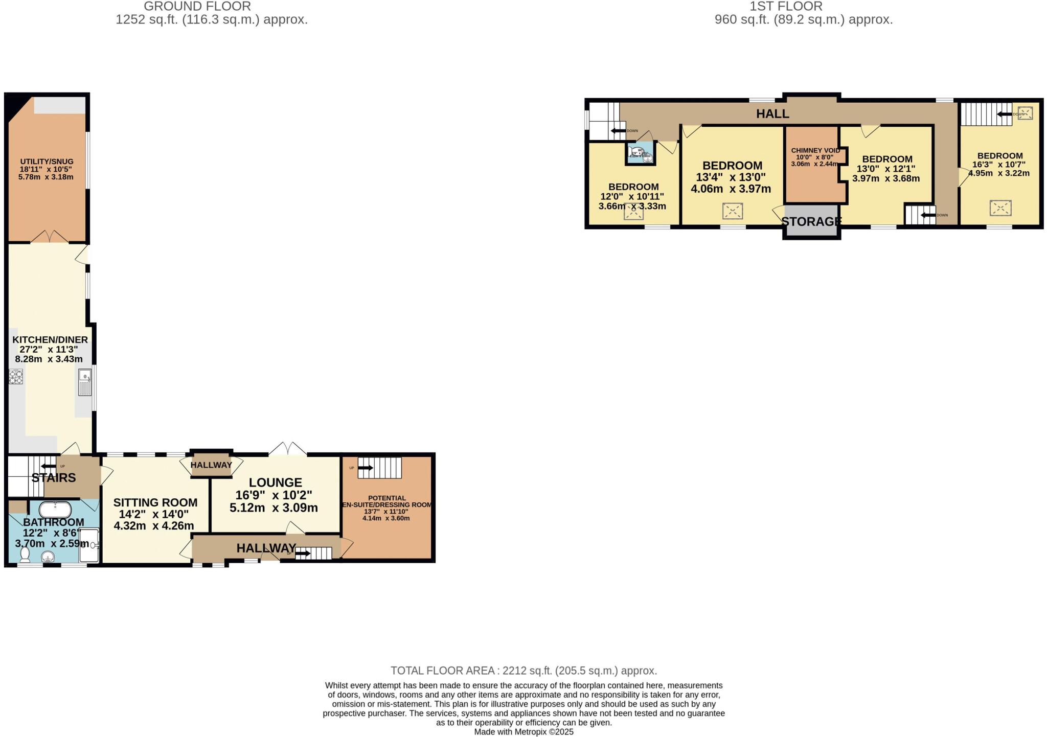 Pelham Crescent, Keelby floorplan