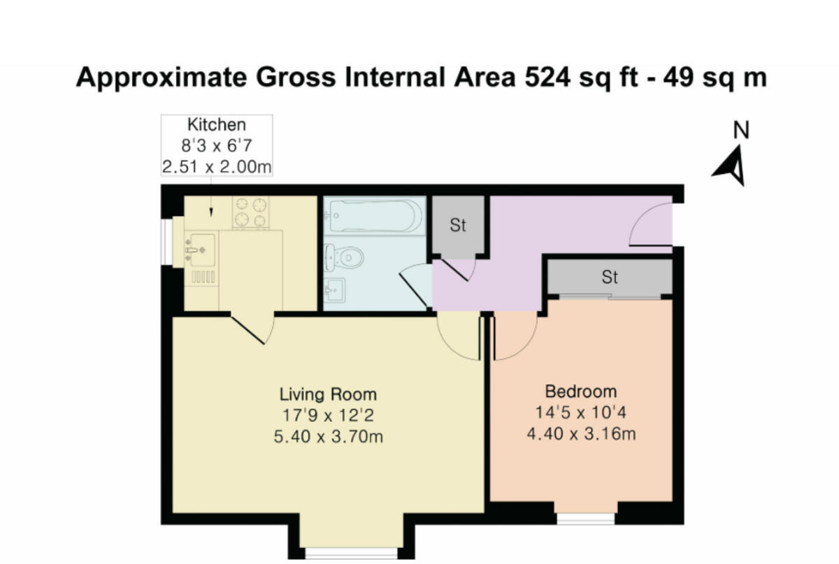 Franklin Way, Croydon floorplan