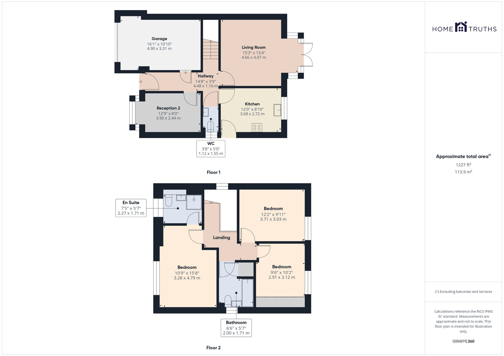 Chapel Way, Coppull, PR7 4QN floorplan