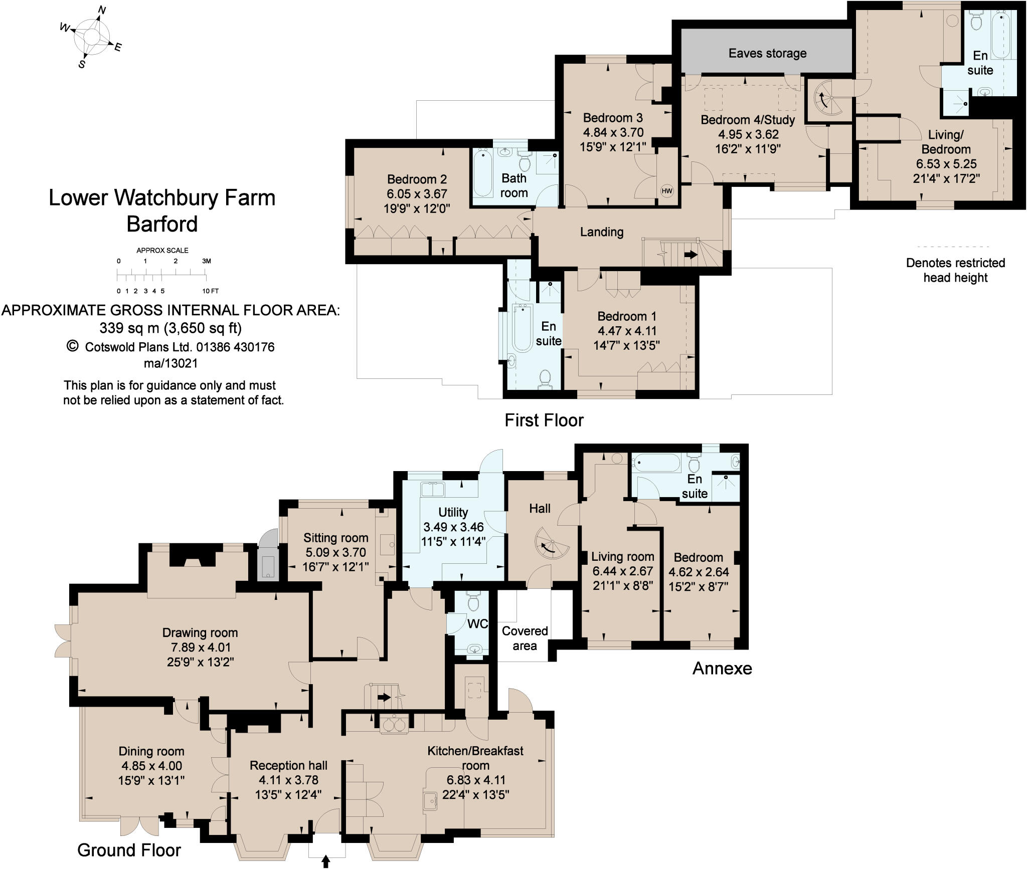 Wasperton Lane, Barford, Warwickshire, CV35 floorplan
