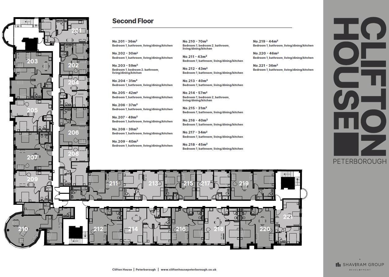 Clifton House, Broadway, Peterborough, PE1 1QZ floorplan