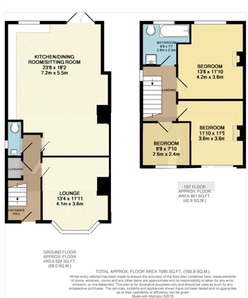Manchester Road, Warrington floorplan