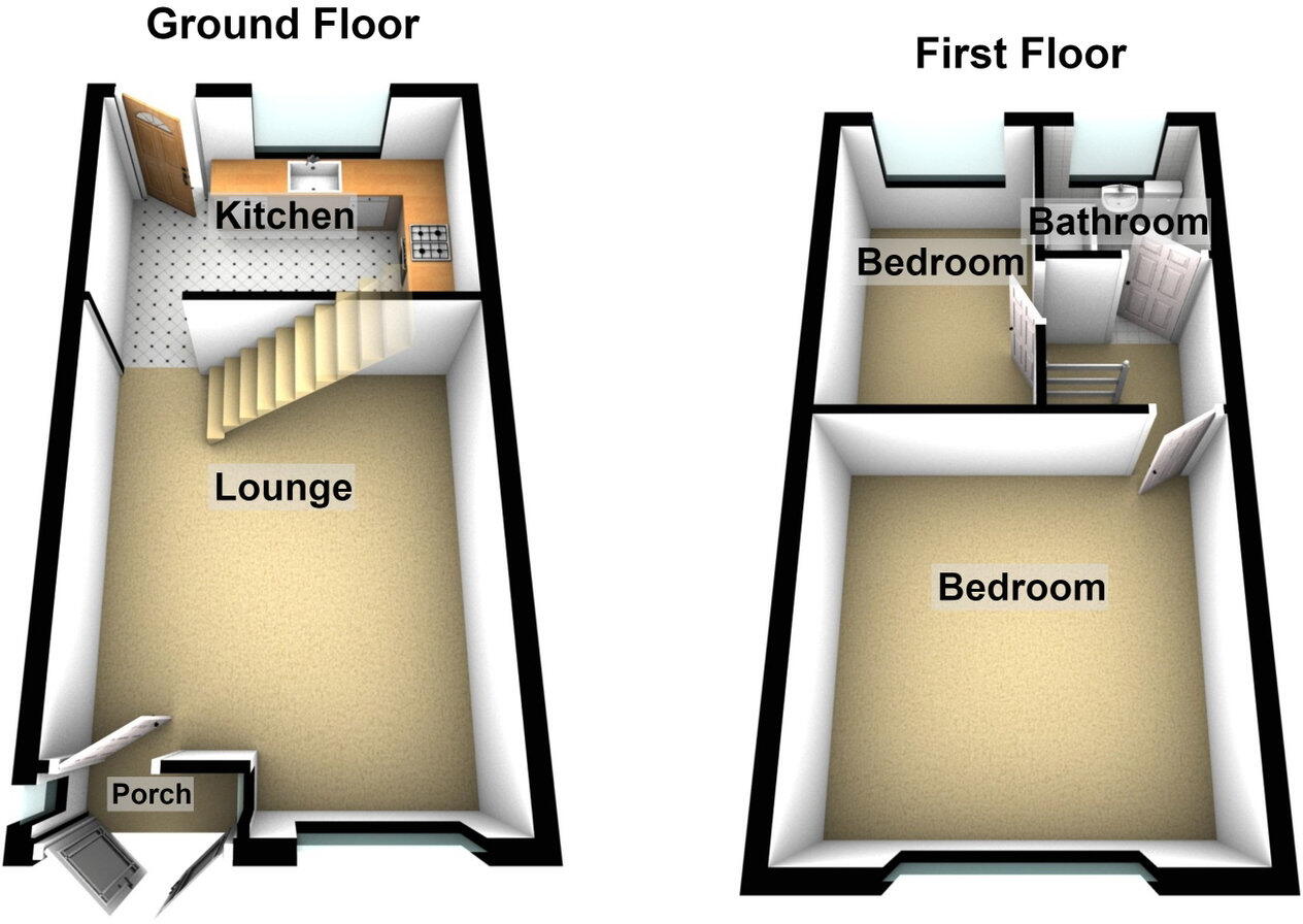 248 Block Lane, Chadderton OL9 7QB floorplan