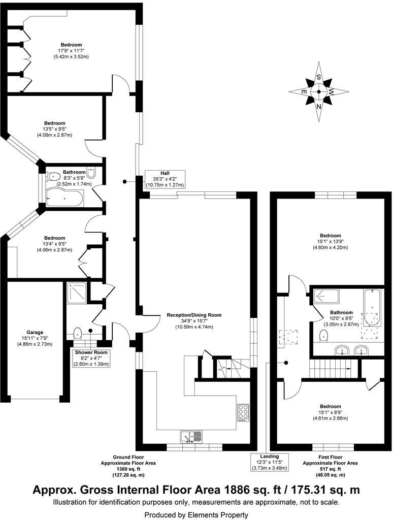 Shirleys, Ditchling floorplan