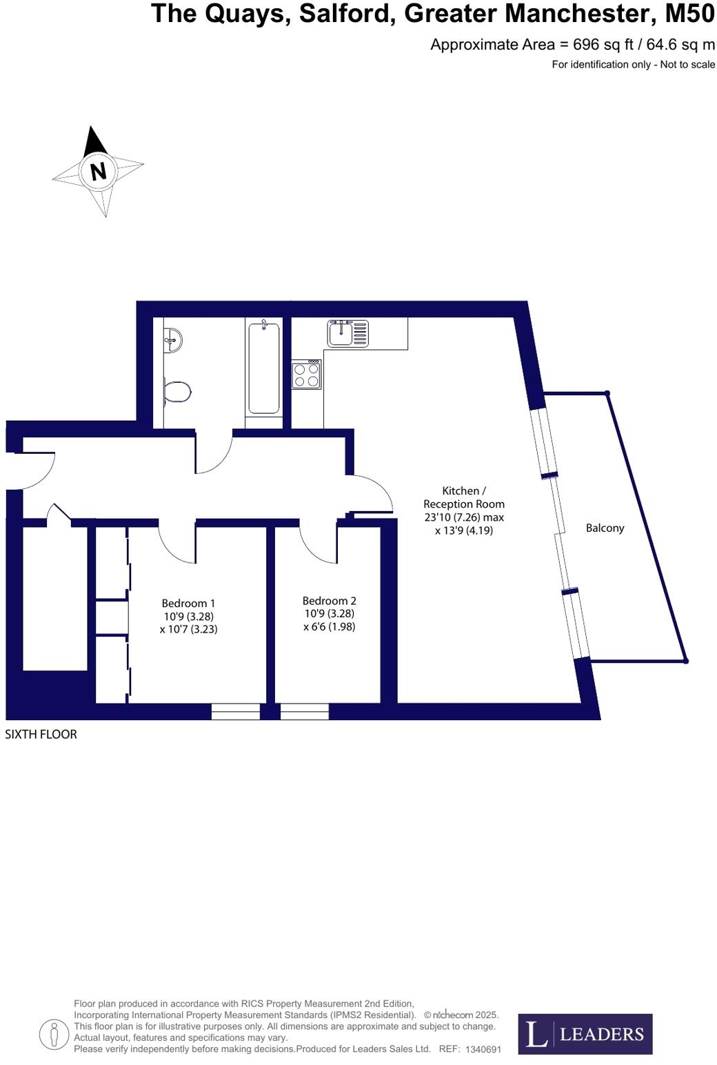 The Quays, Salford, Greater Manchester floorplan