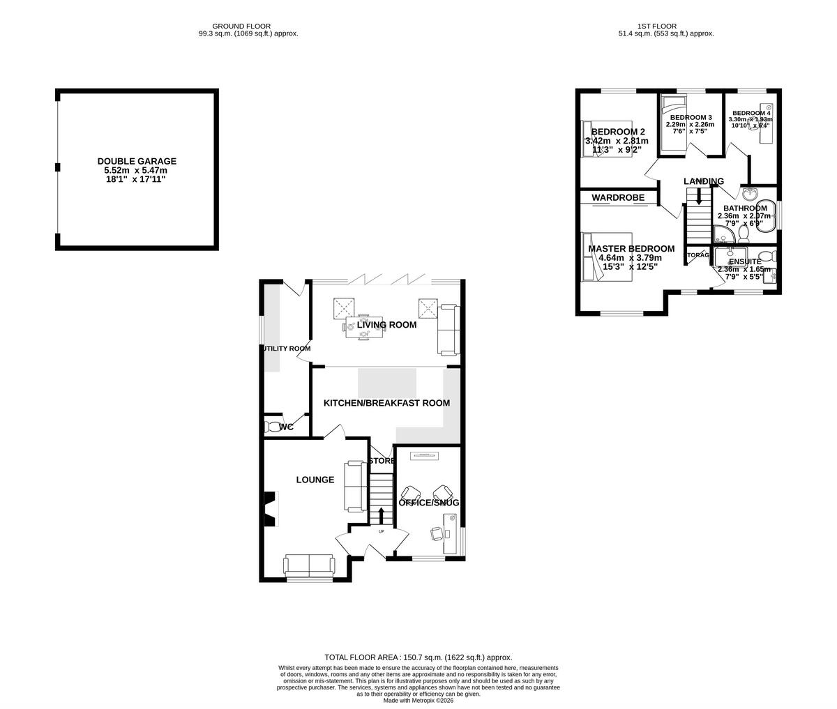 Burns Close, Rode Heath floorplan