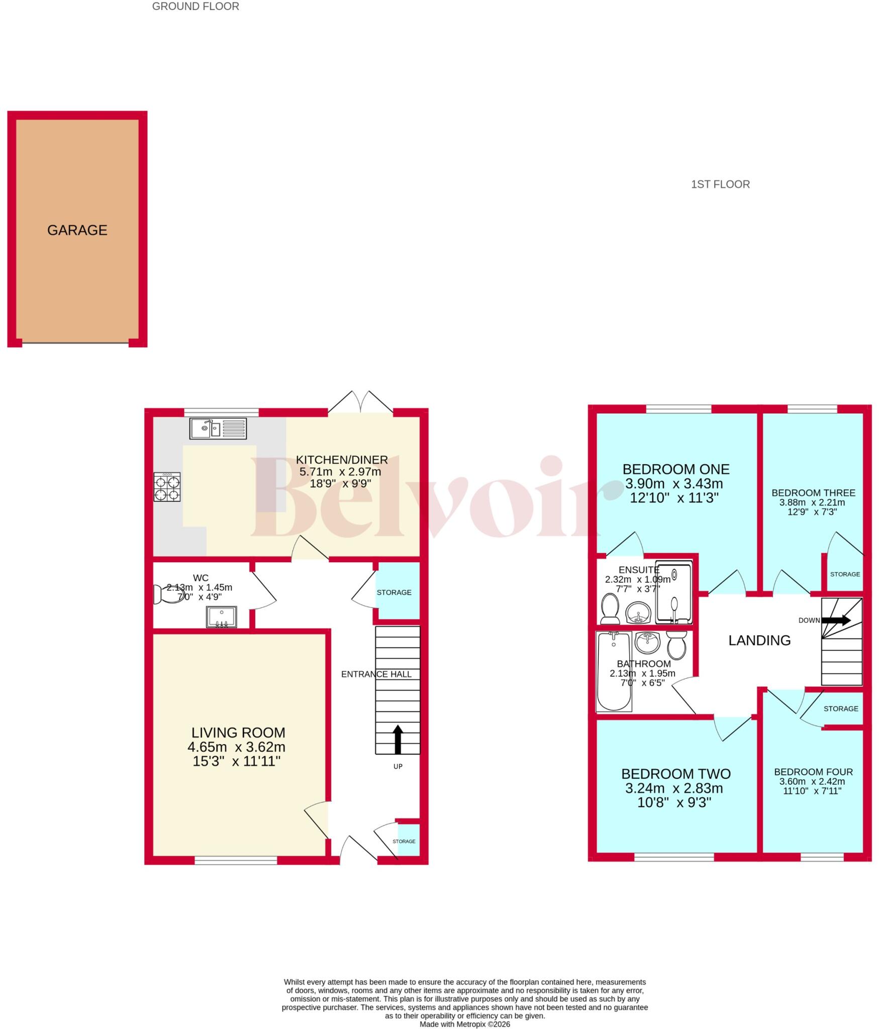 Copper Works Way, Goscote, Walsall, WS3 floorplan