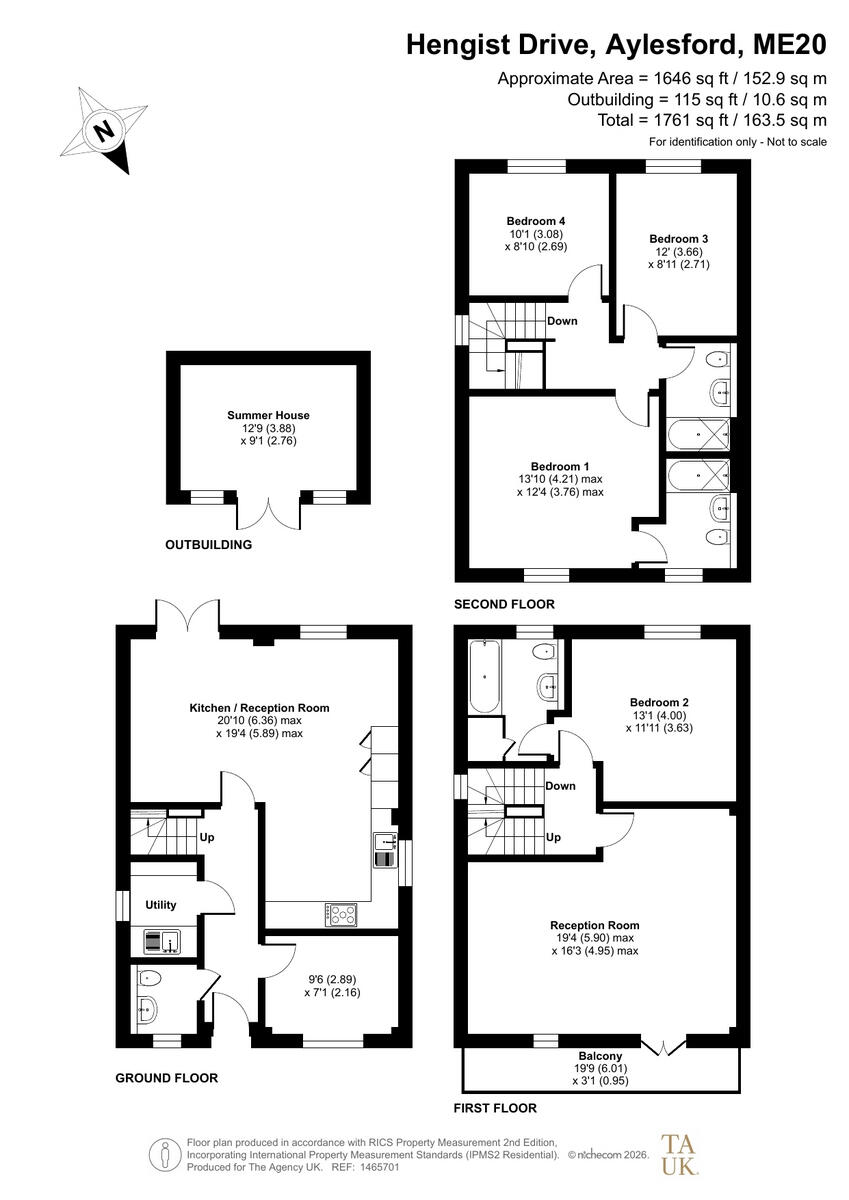 Hengist Drive, Aylesford, ME20 floorplan