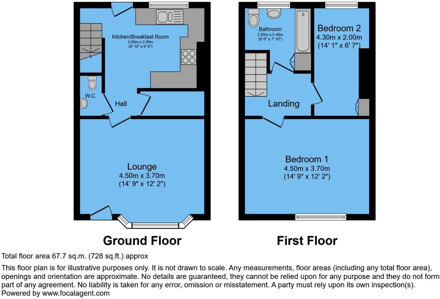 Hardwick Street, Stonegravels, Chesterfield, S41 7ND floorplan