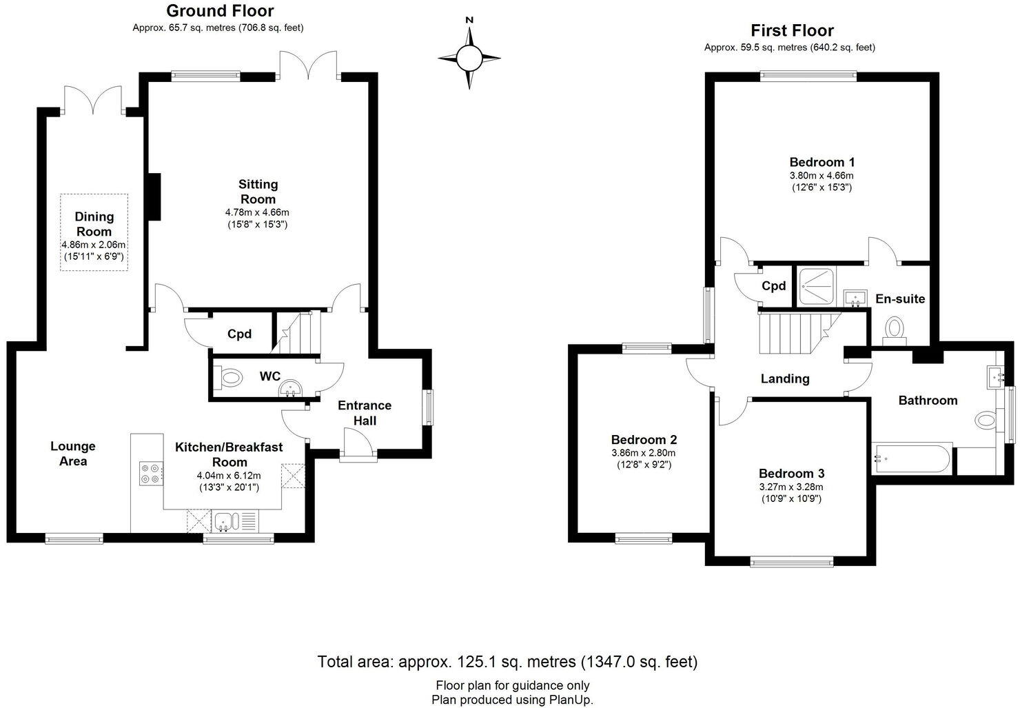 Barlee Close, Clavering floorplan