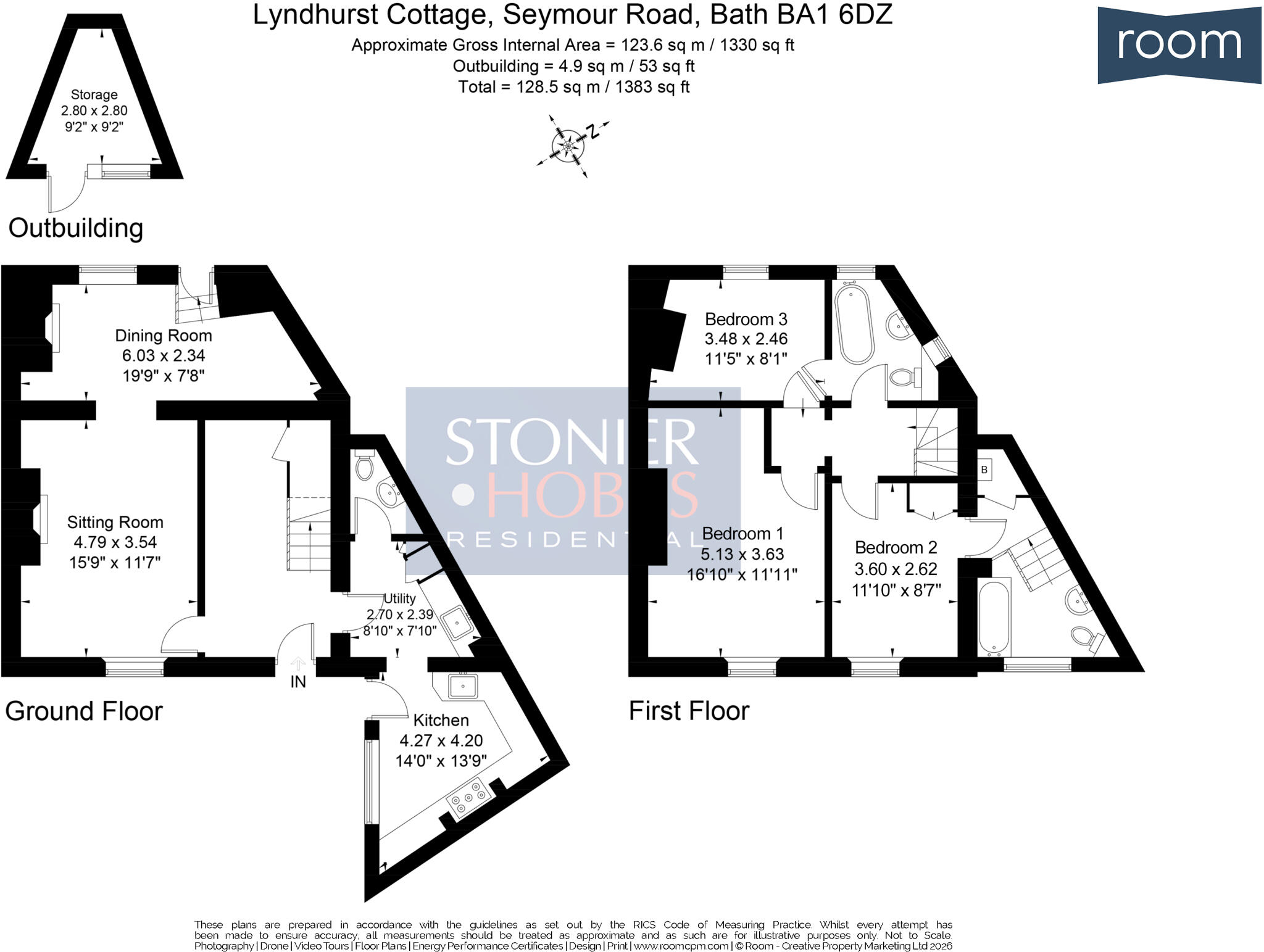 Lyndhurst Cottage, Seymour Road, Walcot, Bath, Bath And North East Somerset floorplan