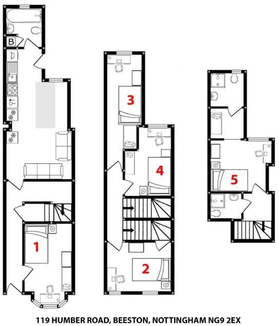 Humber Road, Beeston NG9 floorplan