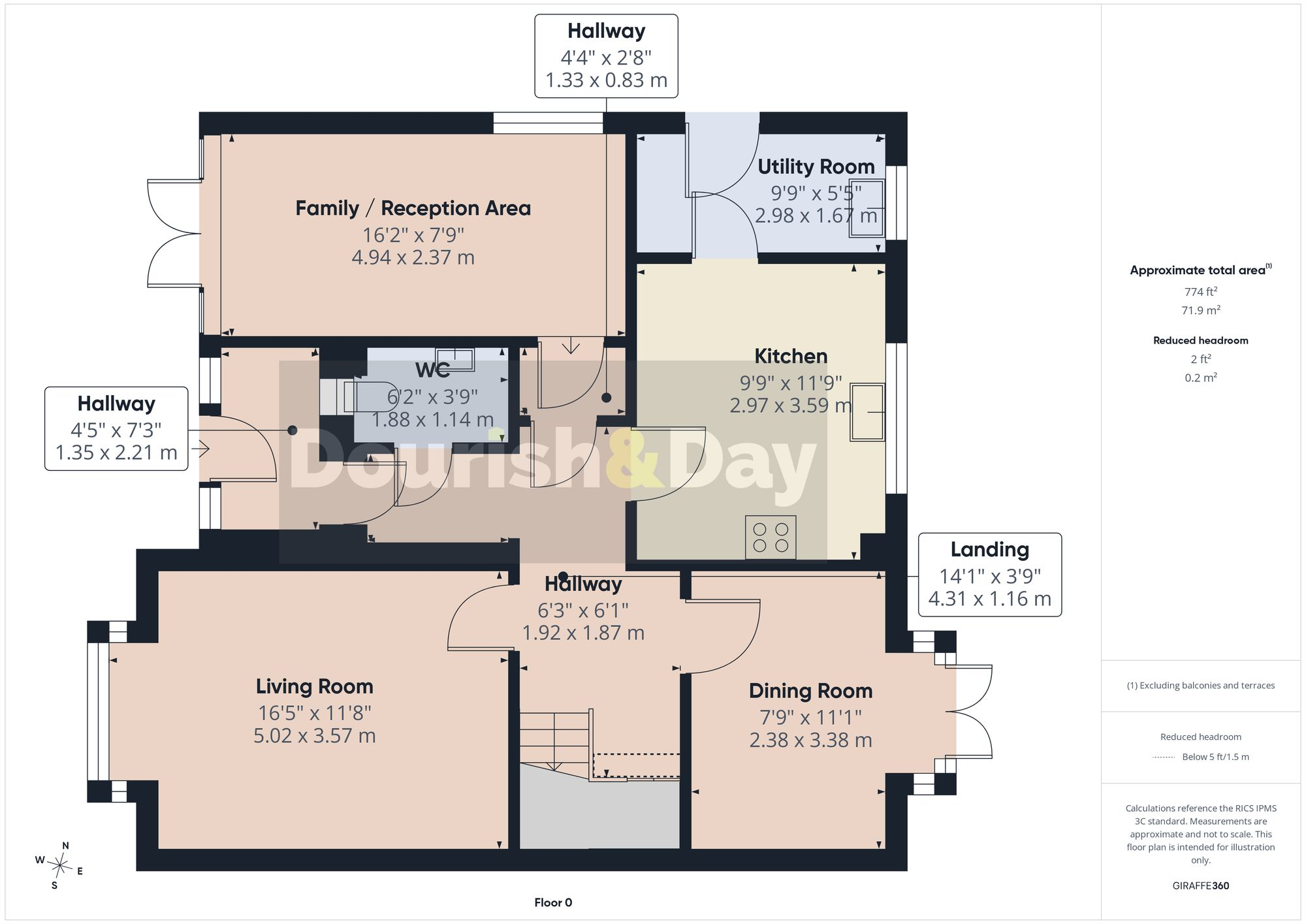 London Road, Woore, CW3 floorplan